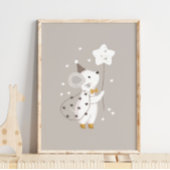 Mouse Star Baby Magic Name Poster | Wandafdrukken