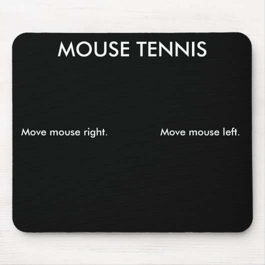 MOUSE TENNIS MUISMAT (Voorkant)