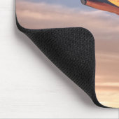 Mouse van de luchtvaart muismat (Hoek)