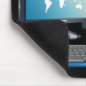 Mouse van het computersysteem van de zeer snelle D Muismat (Hoek)