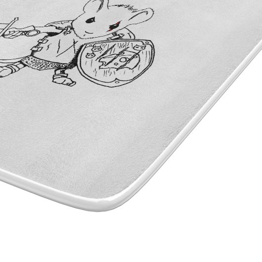 Mouse Warrior Snijplank (Hoek)