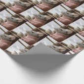 Mouse With a Cup of Coffee Cadeaupapier (Hoek)