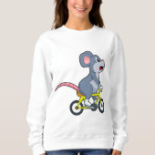 Mouse with Bicycle Trui (Voorkant)
