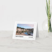 Mousehole, Cornwall Kaart (Voorkant)