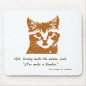 Mousemat: De kat Muismat (Voorkant)