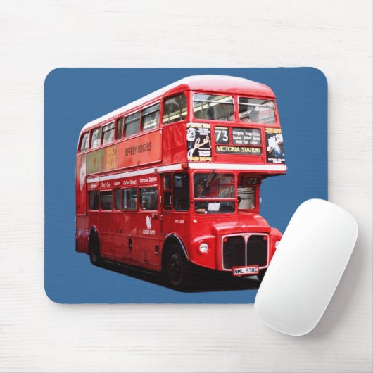 Mousemat met London Bus Muismat (Met muis)