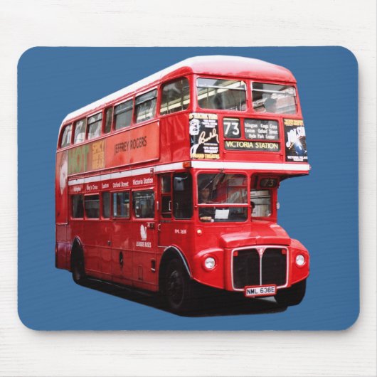 Mousemat met London Bus Muismat (Voorkant)