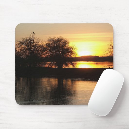 Mousemat - Overstromingen in Tewkesbury 2008 Muismat (Met muis)