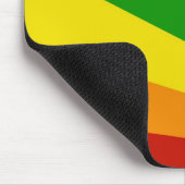 Mousemat Rainbow Stripe Zoom Abstract Design Muismat (Hoek)