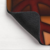 Mousemat, Rustic Heart en Peace Sign. Muismat (Hoek)