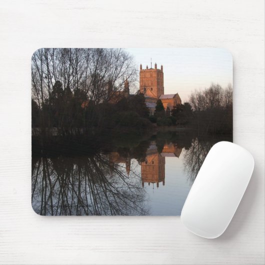Mousemat - Tewkesbury Abbey Muismat (Met muis)