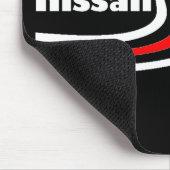 Mousemat - zwart muismat (Hoek)