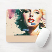 Mousepad 1 Beige (Monroe) RFPMDesigns ©️2024 Muismat (Met muis)