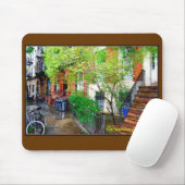 Mousepad 1 - Greenwich Village, NYC Muismat (Met muis)