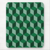 Mousepad - 3d bouwstenen illusie muismat (Voorkant)