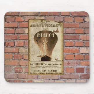 Mousepad 50 jaar Bianca C Muismat