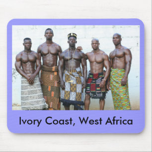 Mousepad, 5 krijgers, paars muismat