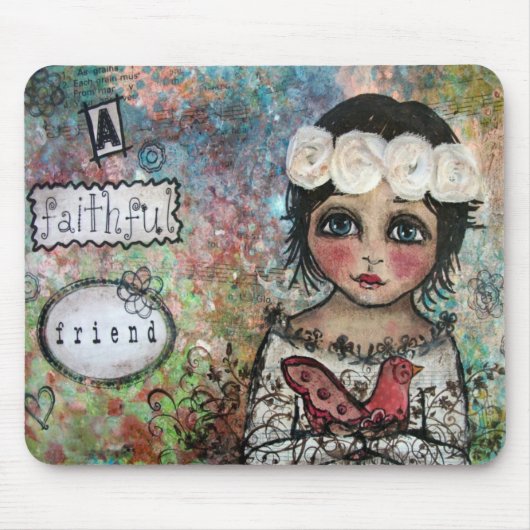 Mousepad A Faithful Friend Muismat (Voorkant)