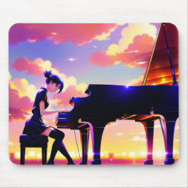 Mousepad A pianista anime Muismat