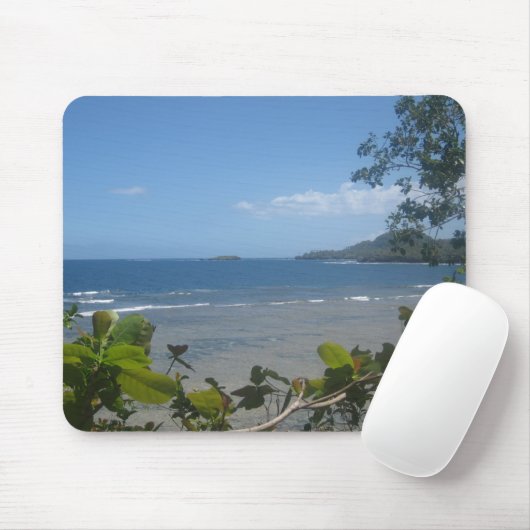 Mousepad aan de kust van Fiji Muismat (Met muis)