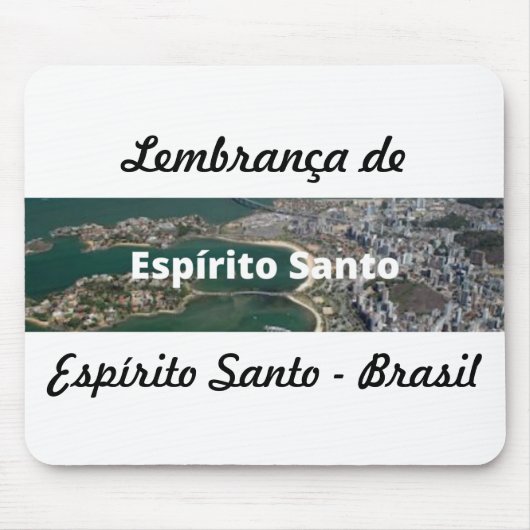 Mousepad aandenken aan Espírito Santo Muismat (Voorkant)