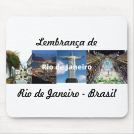 Mousepad aandenken aan Rio de Janeiro Muismat