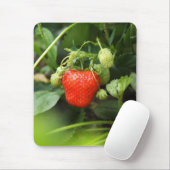 Mousepad-aardbei Muismat (Met muis)