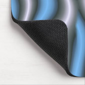 Mousepad, abstract, blauw, wit, grijs muismat (Hoek)