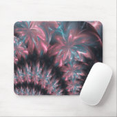 Mousepad Abstract Flowers Symmetric Arrangement Muismat (Met muis)