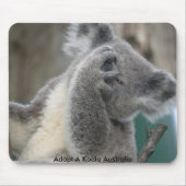Mousepad adopteert een Koala Australia-poot Muismat (Voorkant)