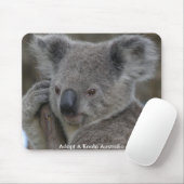Mousepad adopteert een Koala Australië Muismat (Met muis)