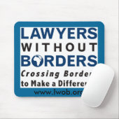 Mousepad advocaten zonder grenzen muismat (Met muis)