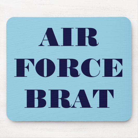 Mousepad Air Force Brat Muismat (Voorkant)