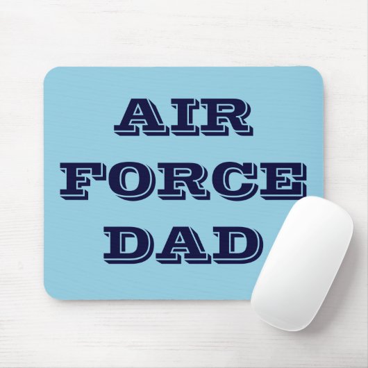 Mousepad Air Force Dad Muismat (Met muis)
