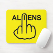 Mousepad Aliens Flip Muismat (Met muis)
