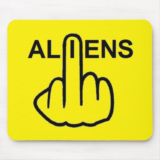 Mousepad Aliens Flip Muismat (Voorkant)