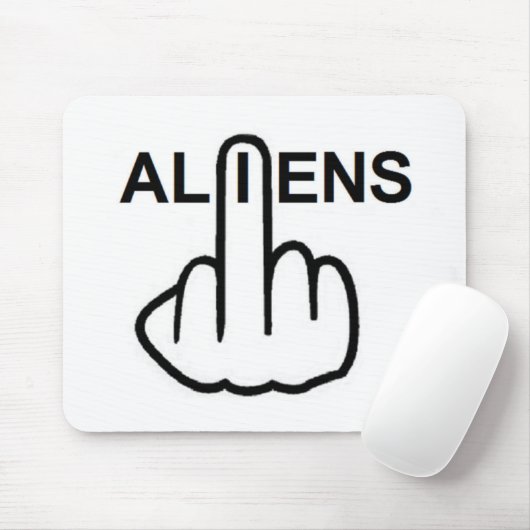 Mousepad Aliens Flip Muismat (Met muis)