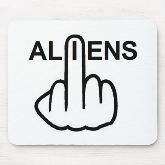 Mousepad Aliens Flip Muismat (Voorkant)