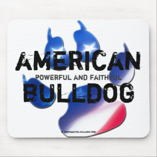 Mousepad American Bulldog Muismat