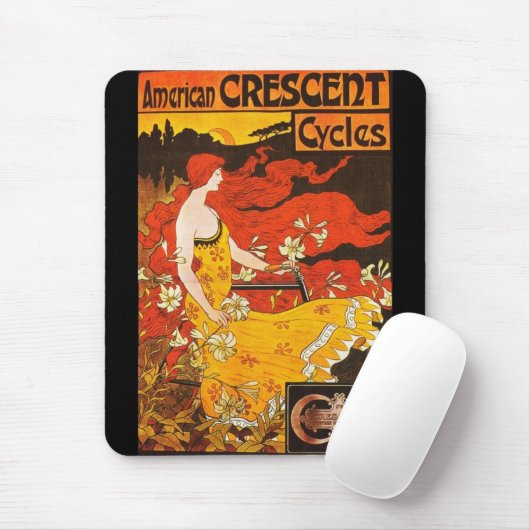 Mousepad  American Crescent Cycles Muismat (Met muis)