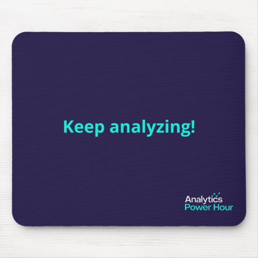 Mousepad - Analytics Power Hour Muismat (Voorkant)