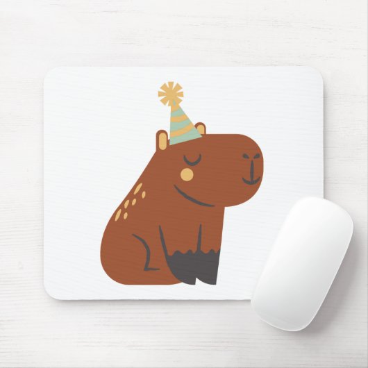 Mousepad Animal Capivara Muismat (Met muis)