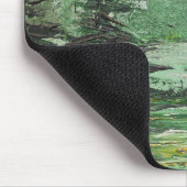 Mousepad Ann Hayes Groen bos schilderen Muismat (Hoek)