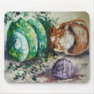 Mousepad Ann Hayes Painting Sea Shells Muismat