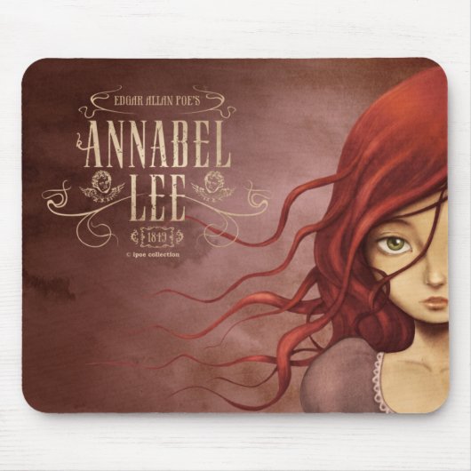 MousePad "Annabel Lee" Muismat (Voorkant)