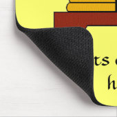 Mousepad - Apiaristen doen het voor de korf Muismat (Hoek)