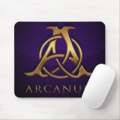 Mousepad Arcanum Logo/blauw Muismat (Met muis)