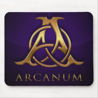 Mousepad Arcanum Logo/blauw Muismat
