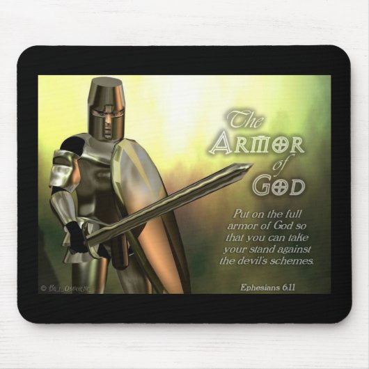 Mousepad Armor of GOD Muismat (Voorkant)