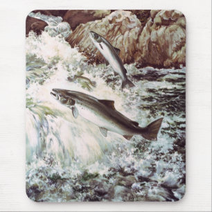 Mousepad/Atlantische zalm Muismat